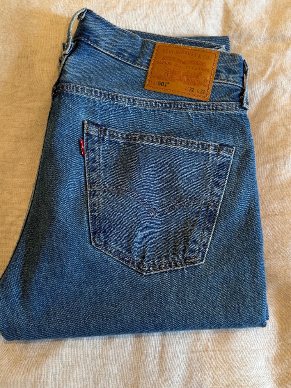 Levi’s Premium 501 Original Jeans Medium Wash 32x30 Like New